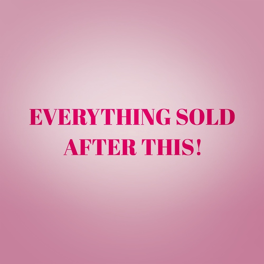 SOLD!! ➡️